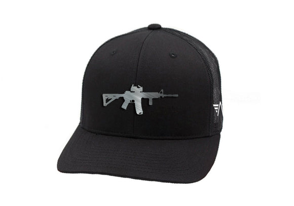 AR15 Rifle Version2 Alumalids Hats