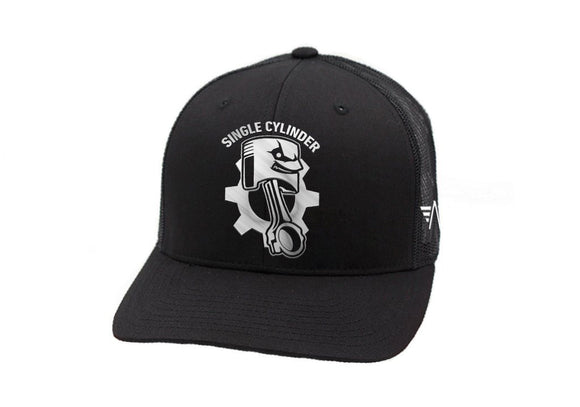 Single Cylinder Motorcycle Alumalids Hats