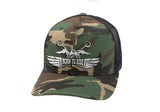 Born to Ride Wings Alumalid Hats