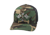 Motorcycle Racing Flag Alumalids Hats